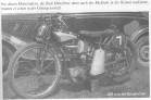 Damalige Sandbahnrennmaschine von Rudi Münzloher